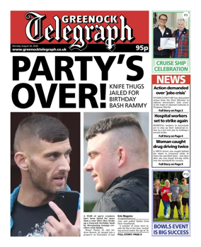 Cover of Greenock Telegraph