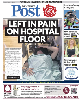 Cover of Lancashire Evening Post