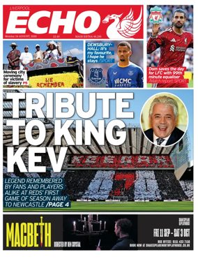 Cover of Liverpool Echo