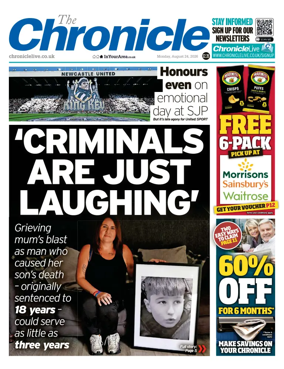 Cover of The Chronicle (South Tyneside and Durham)