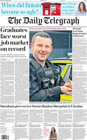 Cover of The Daily Telegraph