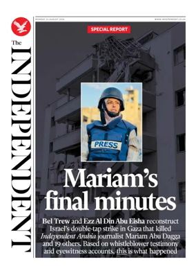 Cover of The Independent