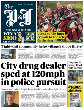 Cover of The Press and Journal (Inverness Highlands and Islands)