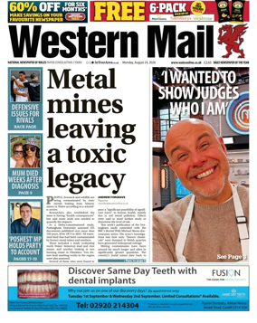 Cover of Western Mail