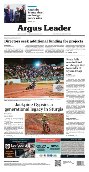 Cover of Argus Leader