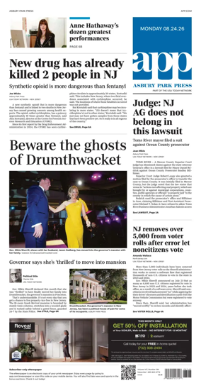 Cover of Asbury Park Press