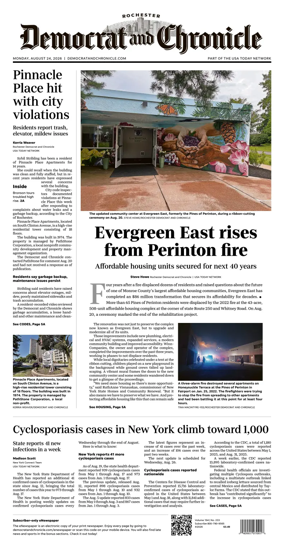 Cover of Democrat and Chronicle