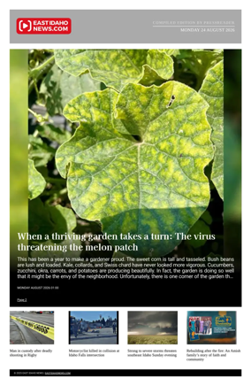 Cover of East Idaho News