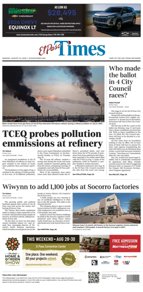 Cover of El Paso Times