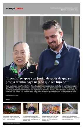 Cover of Europa Press - Compiled Edition