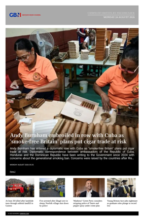 Cover of GB News UK