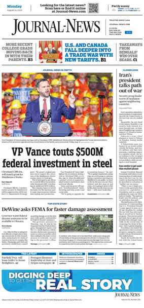Cover of Hamilton Journal News