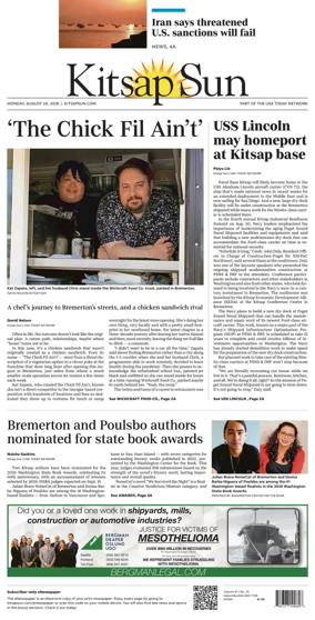 Cover of Kitsap Sun