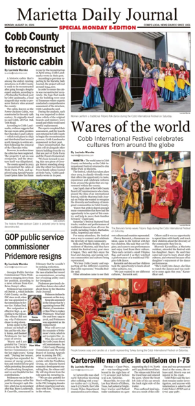 Cover of Marietta Daily Journal