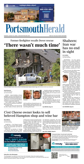 Cover of Portsmouth Herald