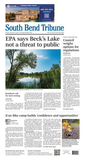 Cover of South Bend Tribune