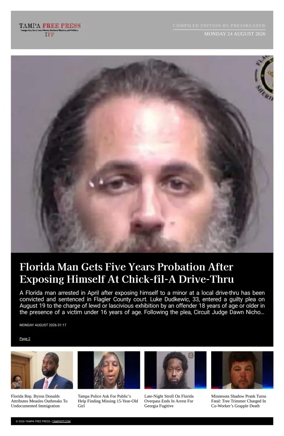 Cover of Tampa Free Press