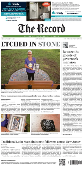 Cover of The Bergen Record