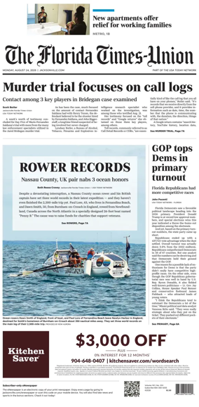Cover of The Florida Times-Union