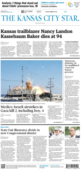 Cover of The Kansas City Star