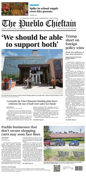 Cover of The Pueblo Chieftain