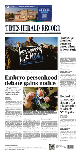 Cover of Times Herald-Record