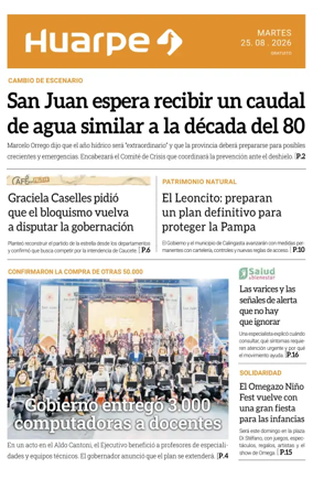 Cover of Diario Huarpe