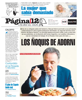 Cover of Pagina 12