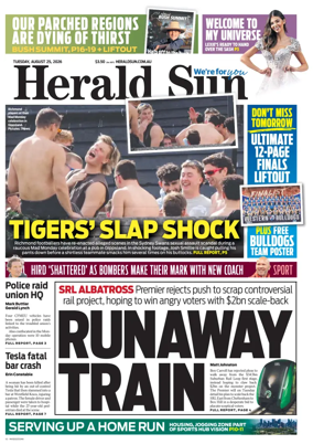 Cover of Herald Sun