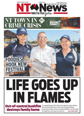 Cover of NT News
