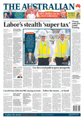 Cover of The Australian