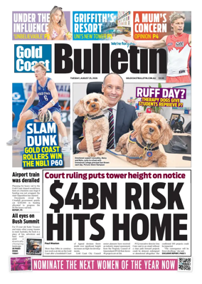 Cover of The Gold Coast Bulletin