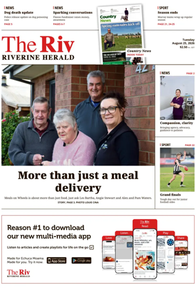 Cover of The Riverine Herald