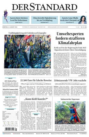 Cover of Der Standard