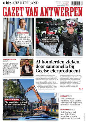 Cover of Gazet van Antwerpen Stad en Rand