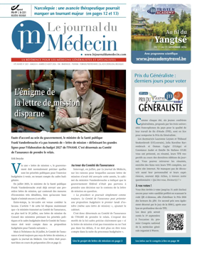 Cover of Journal du Medecin (French)