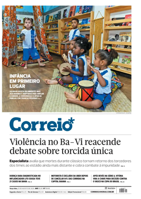Cover of Correio da Bahia