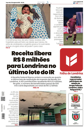 Cover of Folha de Londrina
