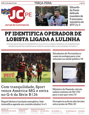 Cover of Jornal do Commercio