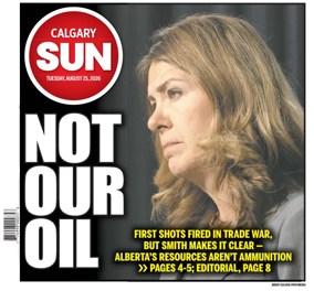Cover of Calgary Sun