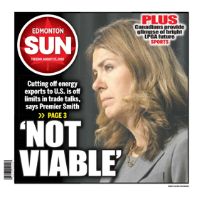 Cover of Edmonton Sun