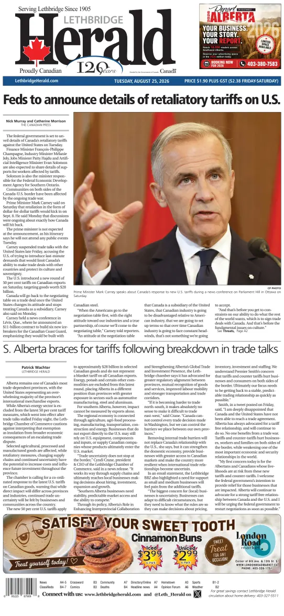Cover of Lethbridge Herald
