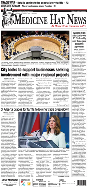 Cover of Medicine Hat News