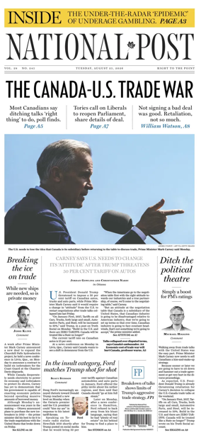 Cover of National Post - (National Edition)