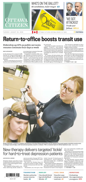 Cover of Ottawa Citizen