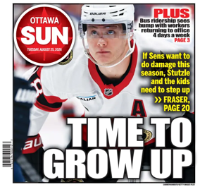 Cover of Ottawa Sun
