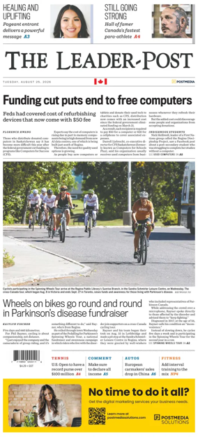 Cover of Regina Leader-Post