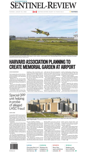 Cover of Sentinel-Review (Woodstock)