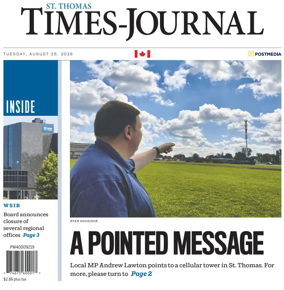 Cover of St. Thomas Times-Journal