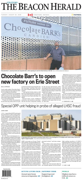 Cover of The Beacon Herald